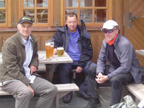 Ankunft am Furtschaglhaus auf 2298 m