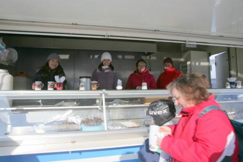 Am Ende war der Kuchen weg - eine tolle Teamleistung