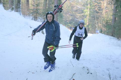 Wer runter fahren will, muss hochlaufen